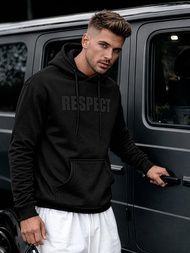 Pánská Mikina Černá OZONEE JS/8B1968/3