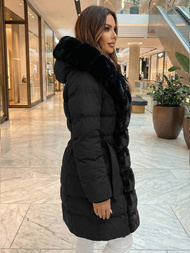 Dámská Bunda Černá OZONEE JS/5M3158/392Z