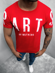 Pánské Tričko Červené OZONEE O/1180Z