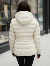 Dámská Bunda Ecru OZONEE JS/M769/281