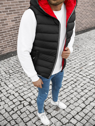 Pánská Vesta Černá OZONEE N/6878/1Z