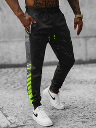 Pánské Tepláky Černé OZONEE JS/K10232Z