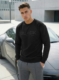 Pánská Mikina Černá OZONEE JS/8B1992/3