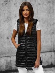 Dámská vesta černá OZONEE O/H903