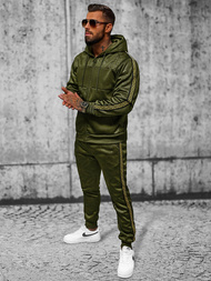 Pánská Tepláková Souprava Zelený OZONEE JS/3C555