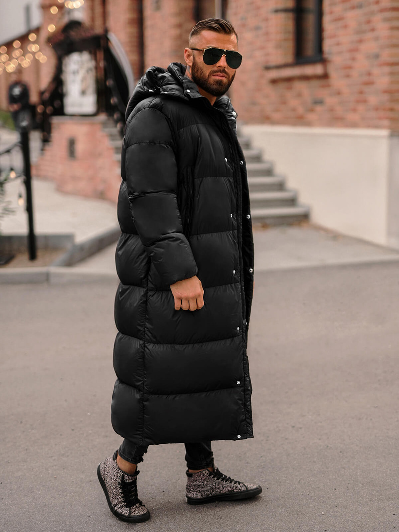 Pánská Bunda Černá OZONEE O/M3202Z