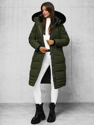 Dámská Bunda Khaki OZONEE O/W377