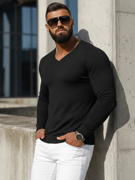 Pánský Svetr Černý OZONEE NB/MMB601/4Z