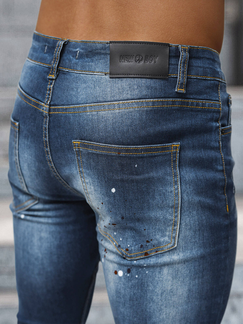 Pánské Džíny Tmavě-Modré OZONEE NB/MP0170BS