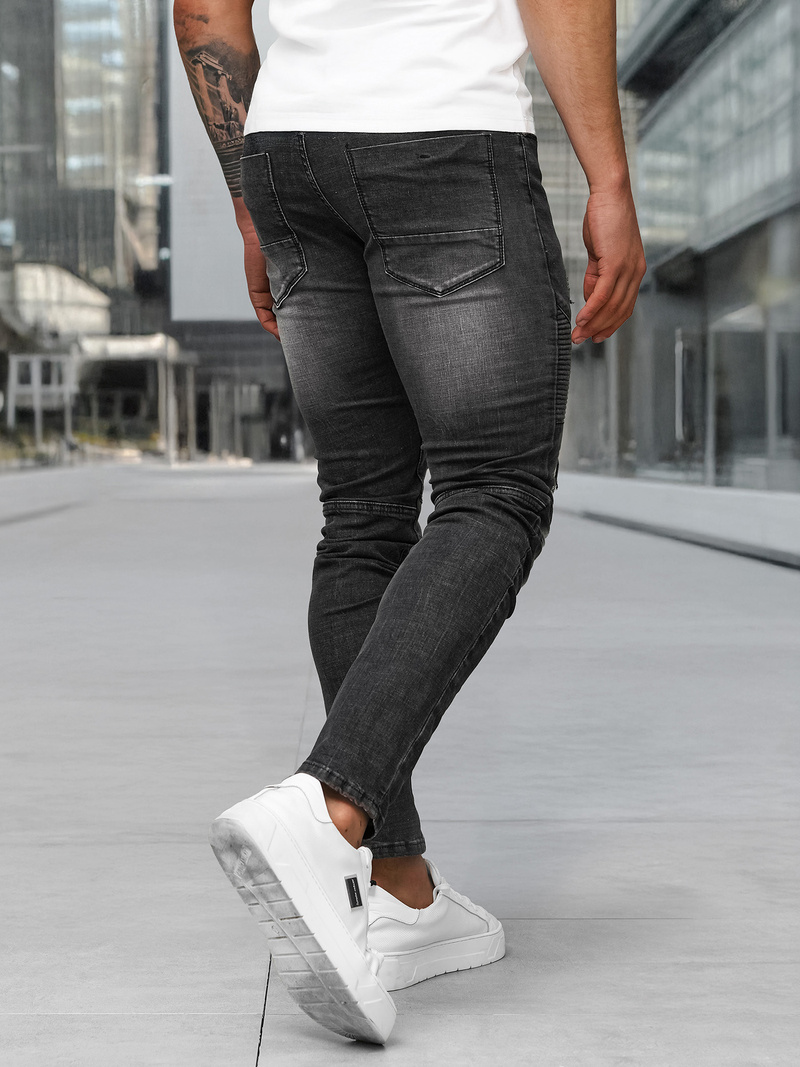 Pánské Džíny Černé OZONEE NB/MP0142NZ