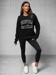 Mikina Černá OZONEE O/SWE23055