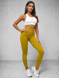 Dámské Legíny Žluté OZONEE O/SY2325