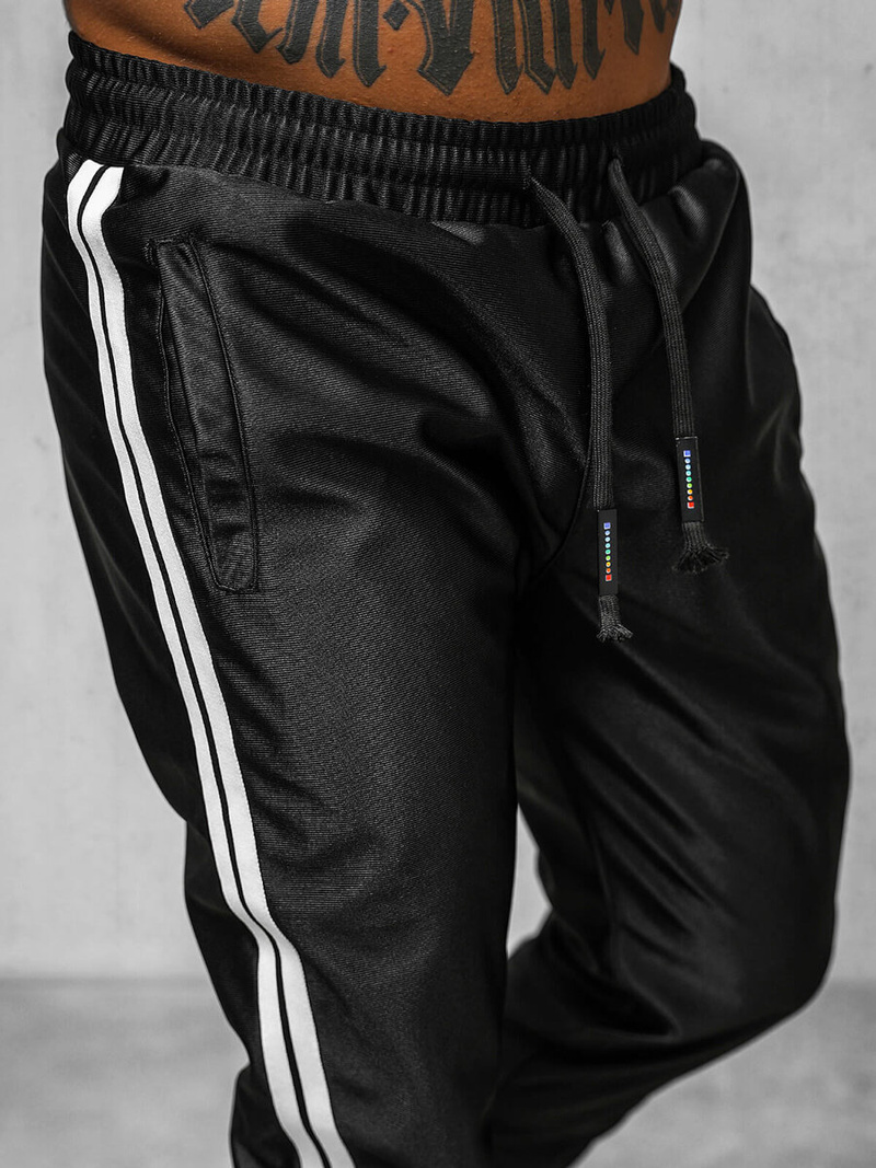 Pánská Tepláková Souprava Černá OZONEE O/3C103/9