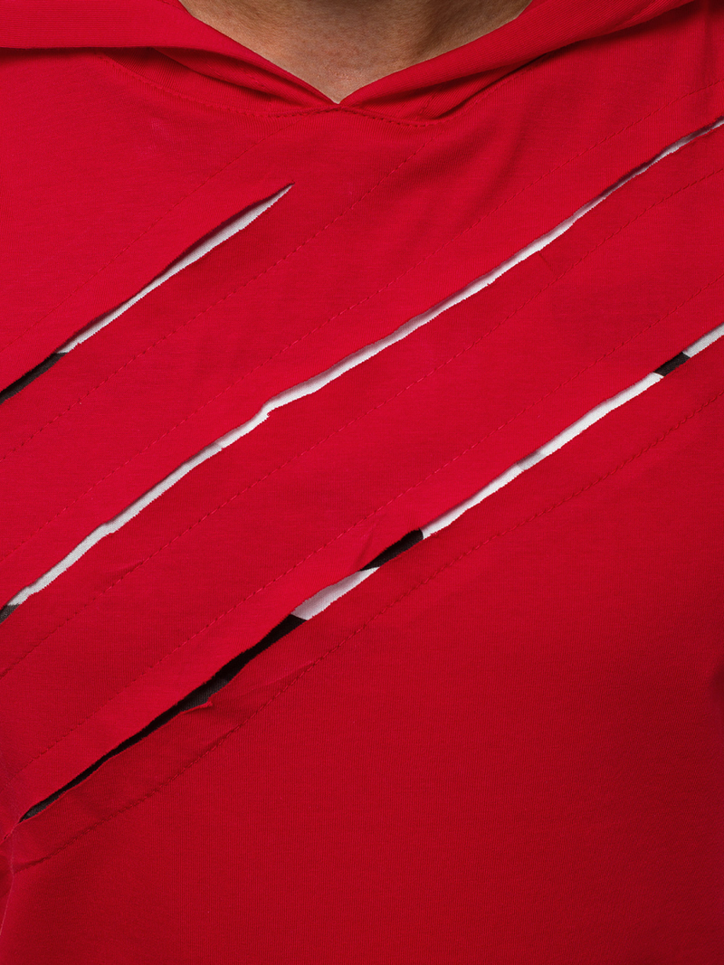 Pánské Tílko Červené OZONEE O/1254Z