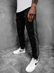 Pánské Tepláky Černo-Grafitové OZONEE JS/JZ11003Z