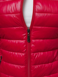 Dámská Vesta Červená OZONEE JS/16M9153/270Z