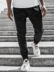 Pánské Kalhoty Jogger Černé OZONEE G/11144