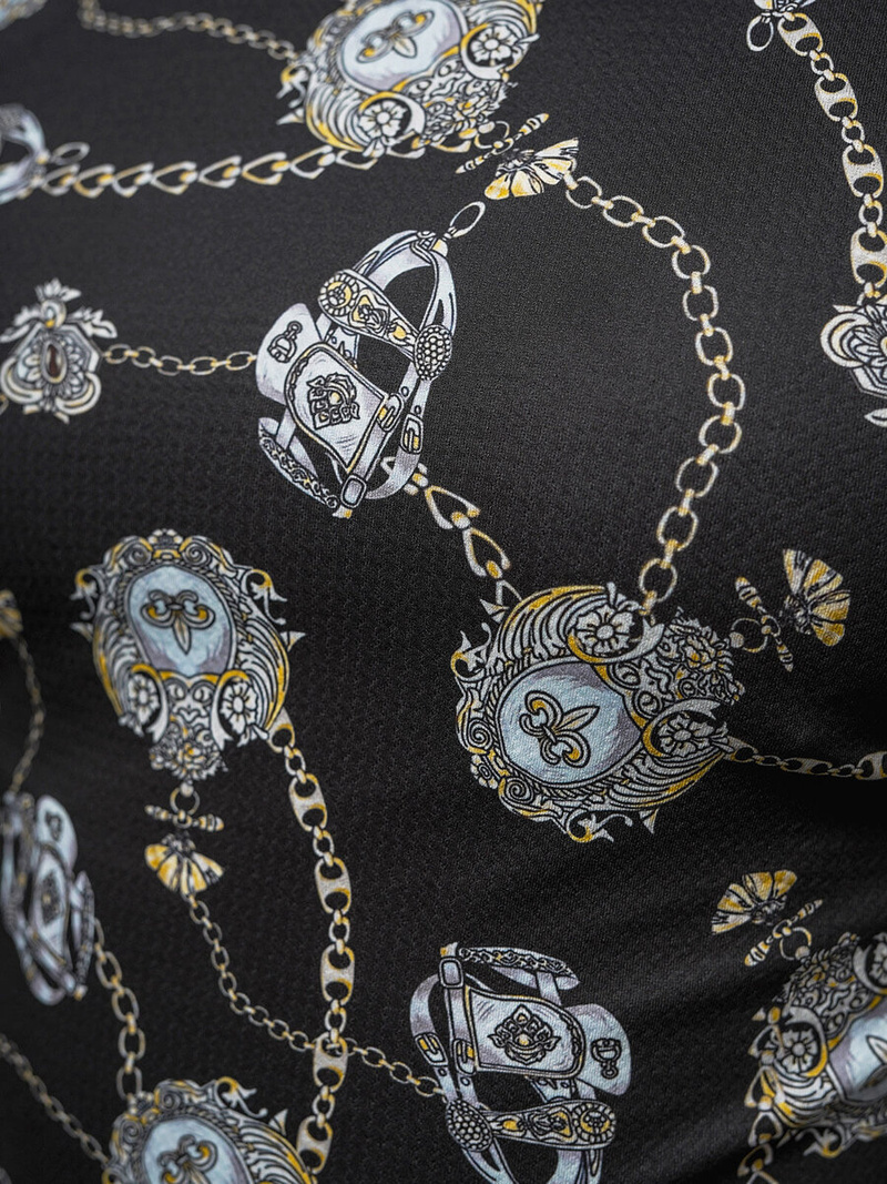 Pánské Tričko Černé OZONEE O/PT012