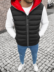 Pánská Vesta Černá OZONEE N/6878/1Z