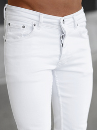 Pánské Džíny Bílé OZONEE E/5348/01Z