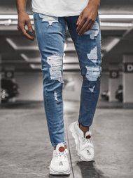 Pánské Džíny Modré OZONEE DP/543