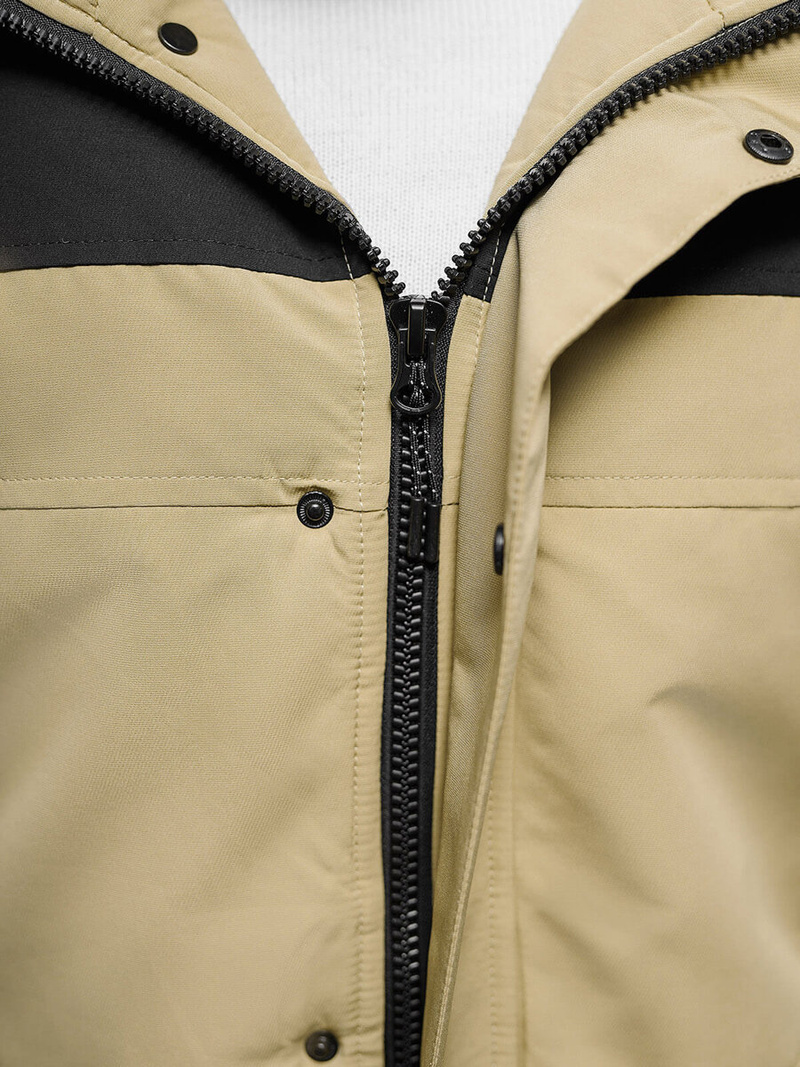 Pánská Zimní Bunda Béžová OZONEE JS/22M322/62