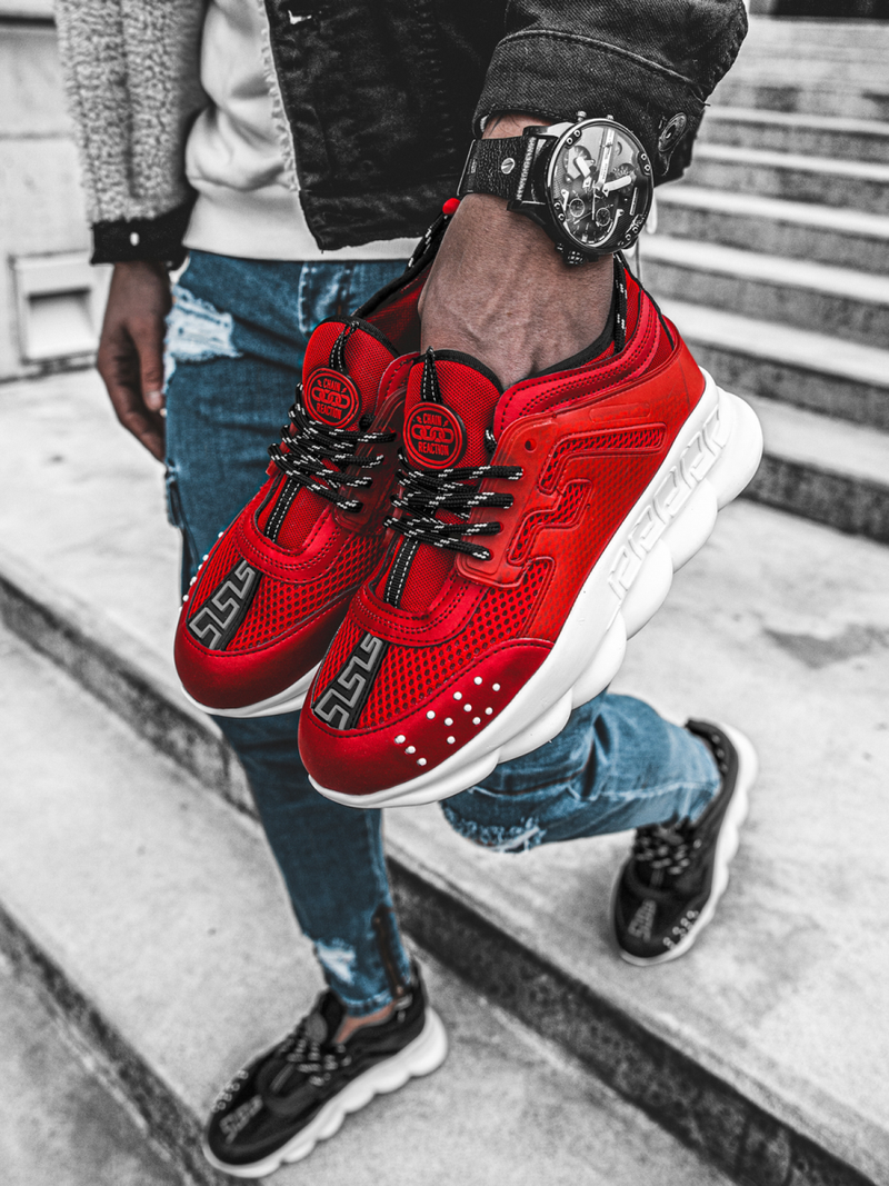 Pánské Sneakery Červené OZONEE G/2020