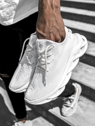 Pánské Sneakery Bílé OZONEE B/2051/20