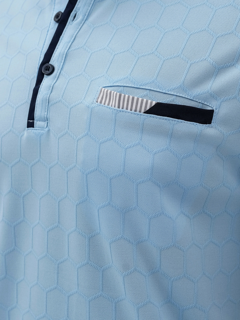 Pánské Polo Tričko Modrá OZONEE O/QQ923