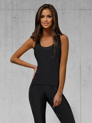 Dámská dvoudílná tepláková souprava černý OZONEE JS/YW88037/1Z