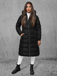 Dámská Bunda Černá OZONEE JS/M736/392