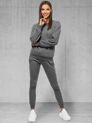 Dámská tepláková souprava Grafitová OZONEE 17