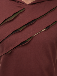 Pánské Tričko Vínový OZONEE A/1185Z 