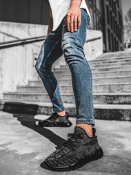 Pánské Sneakery Černé OZONEE O/503