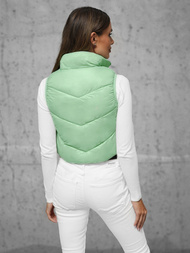 Dámská Vesta Mentolová OZONEE O/H908Z