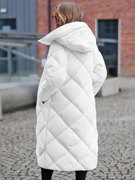 Dámská Bunda Bílá OZONEE JS/5M3173/281Z