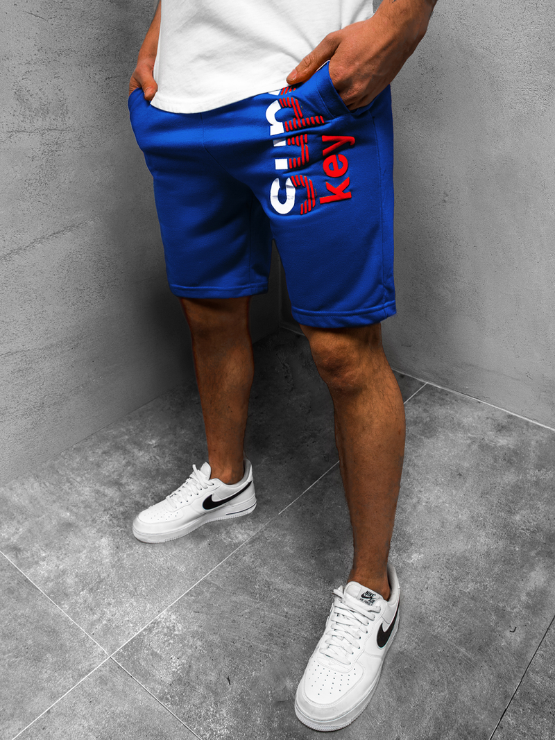 Pánské Krátké Kalhoty Modré OZONEE JS/NP01