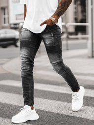 Pánské Džíny Černé OZONEE NB/MP0046NZ