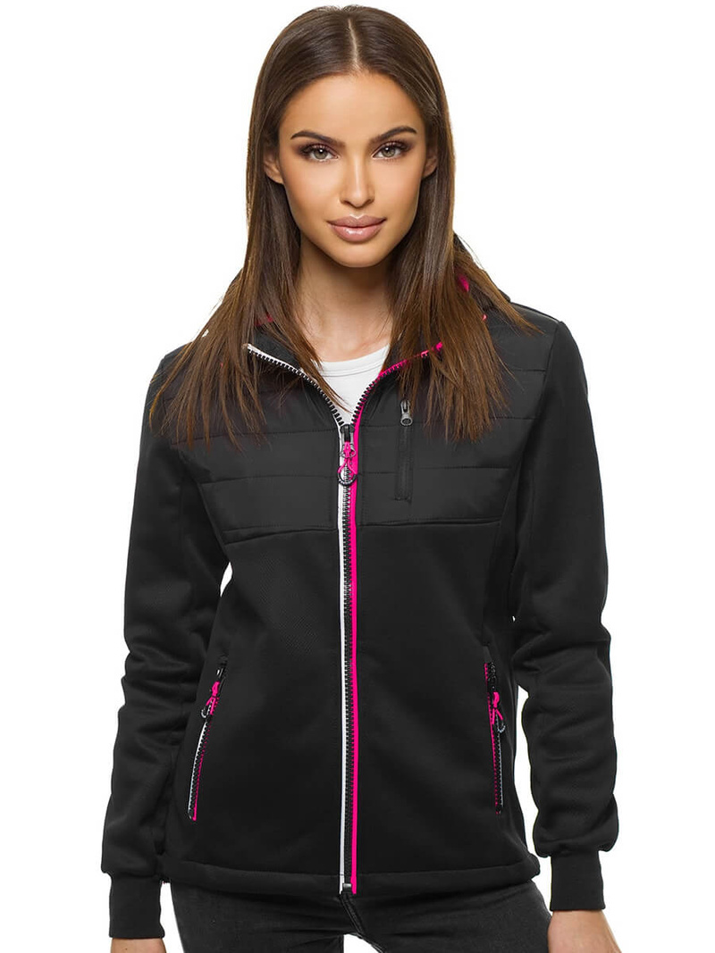 Dámská bunda Černá OZONEE JS/KSW4010