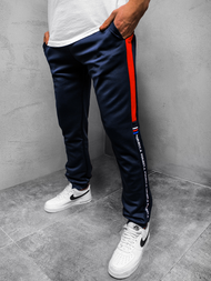 Pánské Tepláky Námořnické Modré OZONEE JS/AM125Z