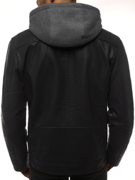 Pánská Bunda Černá OZONEE JB/JP1127