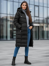 Dámská Bunda Černá OZONEE JS/M736/392Z