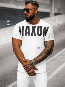 Pánské Tričko Bílé OZONEE O/T1279/1