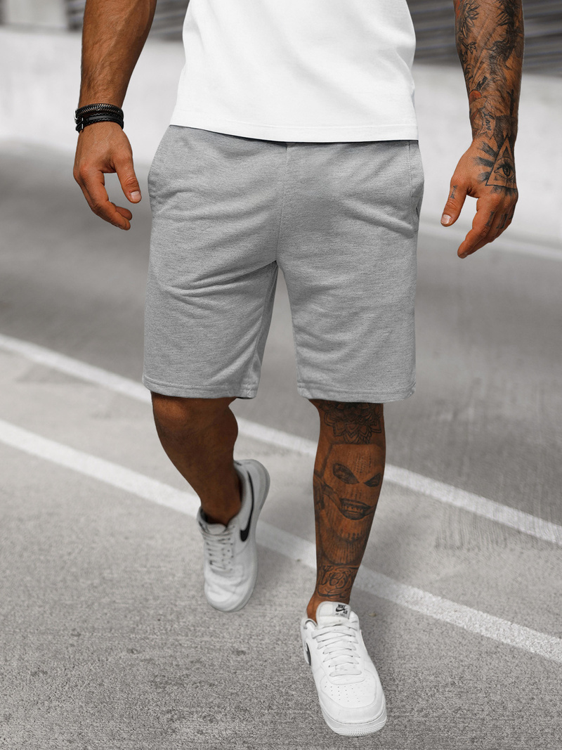 Pánské Kraťasy Šedý OZONEE JS/8K100/2Z