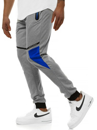 Pánské Tepláky Šedé OZONEE JS/AM106