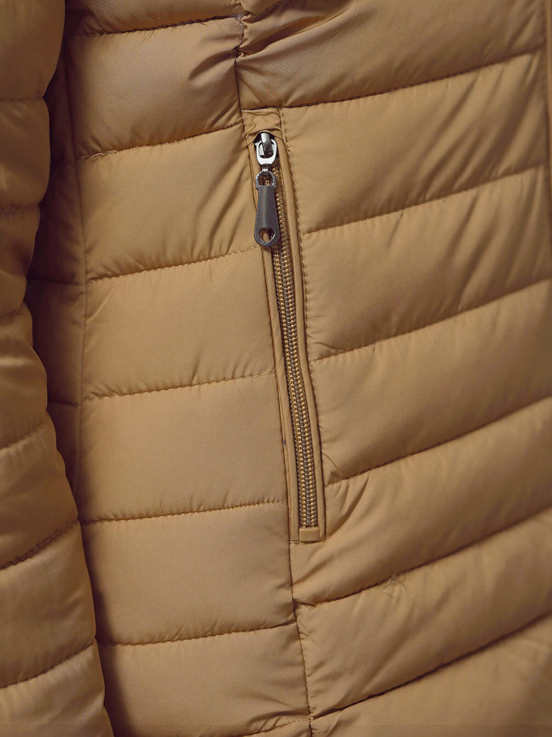 Dámská Bunda Tmavě-Béžové OZONEE JS/16M9109/84