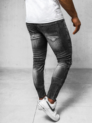 Pánské Džíny Černé OZONEE NB/MP007NZ