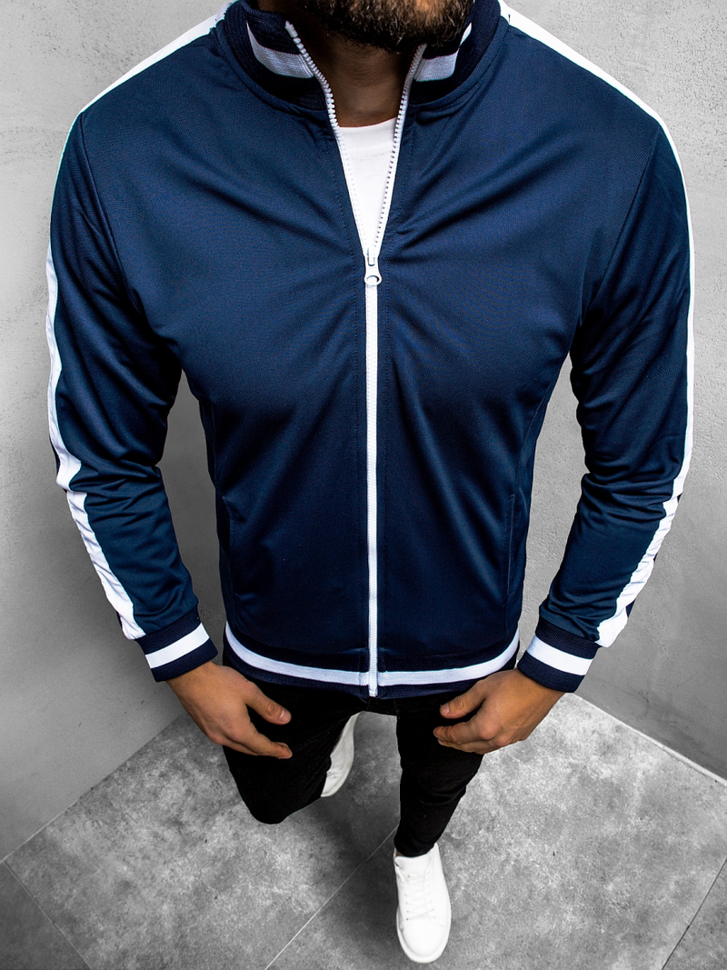 Pánská Mikina Námořnická Modřá OZONEE O/2126Z