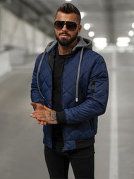 Pánská Bunda Námořnická Modřá OZONEE JS/8M986/215