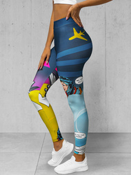 Dámské Legíny Barevné OZONEE O/20938Z